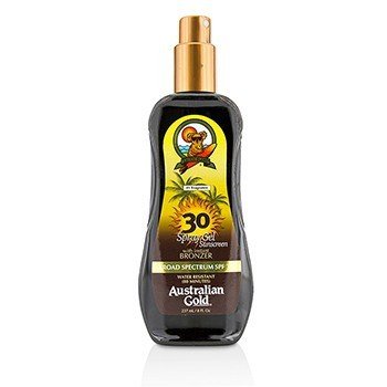 Spray Gel Sunscreen SPF 30 with Instant Bronzer