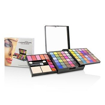 MakeUp Kit Deluxe G2363 (66x Eyeshadow, 5x Blusher, 2x Pressed Powder, 4x Lipgloss, 3x Applicator)