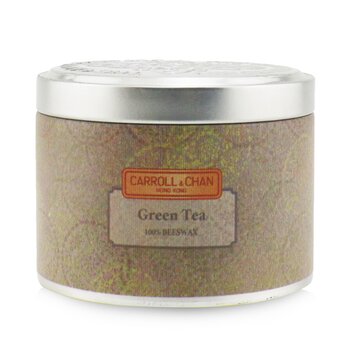 Carroll & Chan 100% Beeswax Tin Candle - Green Seas