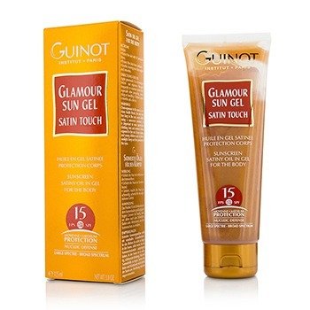 Glamour Sun Gel Sunscreen Satiny Oil In Gel SPF15 - For Body