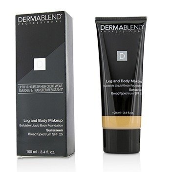 Dermablend Leg and Body Make Up Buildable Liquid Body Foundation Sunscreen Broad Spectrum SPF 25 - #Light Natural 20N