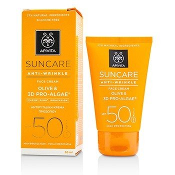 Suncare Anti-Wrinkle Face cream SPF 50