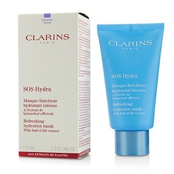 Clarins SOS Hydra Refreshing Hydration Mask with Leaf Of Life Extract - For Dehydrated Skin