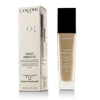 Lancome Teint Miracle Hydrating Foundation Natural Healthy Look SPF 15 - # 010 Beige Porcelaine