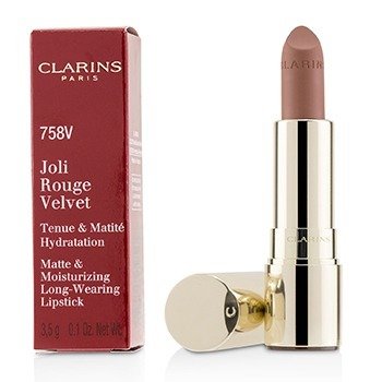 Joli Rouge Velvet (Matte & Moisturizing Long Wearing Lipstick) - # 758V Sandy Pink