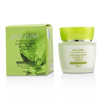 Aloe Full Water Activating Cream - For Dry to Normal Skin Types