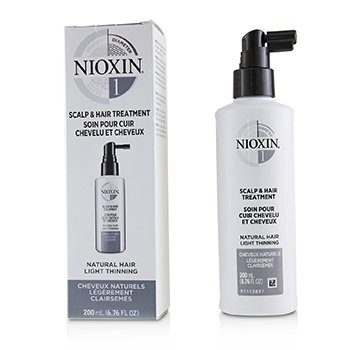 Nioxin Diameter System 1 Scalp Care+Hair Thickening Treatment (Natural Hair,Untreated Hair)