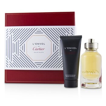 L'Envol De Cartier Coffret: Eau De Toilette Spray 80ml/2.7oz + Perfumed Shower Gel 100ml/3.3oz