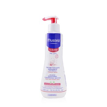 Mustela No Rinse Soothing Cleansing Water (Face & Diaper Area) - For Very Sensitive Skin