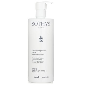 Sothys Clarity Cleansing Milk - For Skin With Fragile Capillaries , With Witch Hazel Extract (Salon Size)