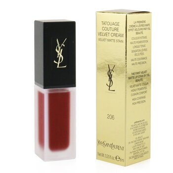 ysl tatouage couture velvet cream 206