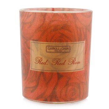 Carroll & Chan 100% Beeswax Votive Candle - Red Red Rose