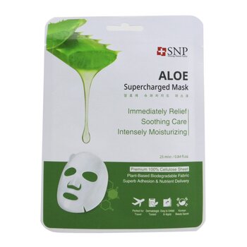Aloe Supercharged Mask (Moisture & Soothing) (Exp. Date: 08/2021)
