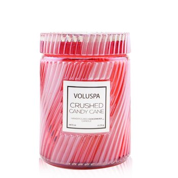 Small Jar Candle - Crushed Candy Cane