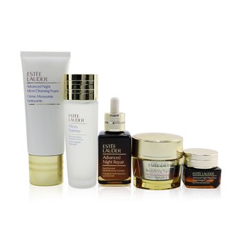 Your Nightly Skincare Experts: ANR 50ml+ Revitalizing Supreme+ Soft Cream 50ml+ Eye Supercharged 15ml+ Micro Cleans...