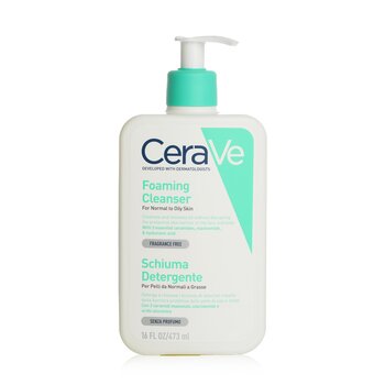 CeraVe Foaming Cleanser For Normal To Oily Skin