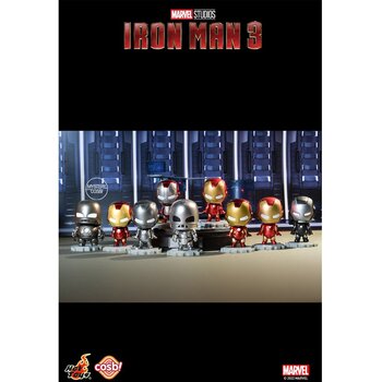 Hot Toys Iron Man 3 - Iron Man Cosbi Bobble-Head Collection (Individual Blind Boxes)