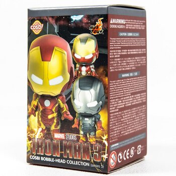 Hot Toys Iron Man 3 - Iron Man Cosbi Bobble-Head Collection (Series 3) (Individual Blind Boxes)