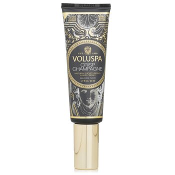 Voluspa Crisp Champagne Natural Moisturizing Hand Cream - Vanilla & Barrel Oak
