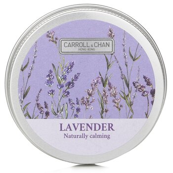 100% Beeswax Mini Tin Candle - # Lavender