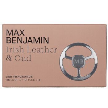 Car Fragrance Gift Set - Irish Leather & Oud