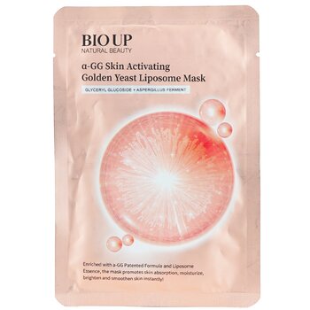 Natural Beauty BIO UP a-GG Skin Activating Golden Yeast Liposome Mask