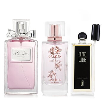 Maison W Maison W x Miss Dior x Serge Luten-Rose & Un Bois Vanille Eau De Parfum Spray Bundle