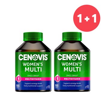 【1+1 Set】Once Daily Women's Multi 100 Capsules