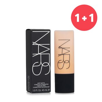 NARS 【1+1 Set】Soft Matte Complete Foundation - #4.5 Vienna