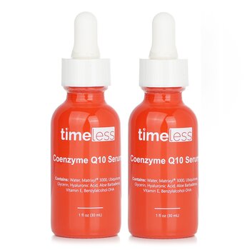 Timeless Skin Care 【1+1 Set】Coenzyme Q10 Serum + Matrixyl 3000 + Hyaluronic Acid