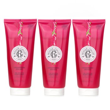 Roger & Gallet 【Super Saver Pack】Gingembre Rouge Wellbeing Shower Gel x3