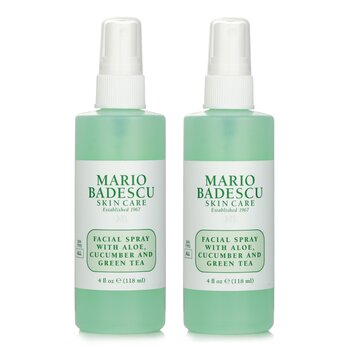 Mario Badescu 【1+1 Set】Facial Spray With Aloe, Cucumber And Green Tea - For All Skin Types