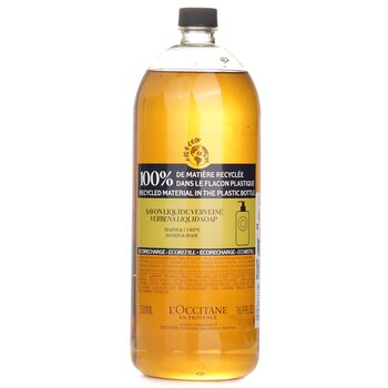 LOccitane Verveine (Verbena) Liquid Soap For Hands & Body (Eco-Refill)