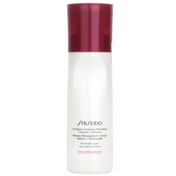 Shiseido InternalPowerResist Complete Cleansing Microfoam Cleanse + Remove - For All Skin Types