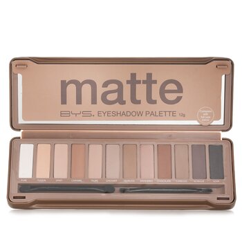Eyeshadow Palette (12x Eyeshadow, 2x Applicator) - Matte