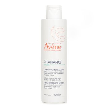 Avene Cleanance HYDRA Soothing Cleansing Cream - For Blemish-Prone Skin Left Dry & Irritated by Treatments (Random Packaging)