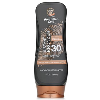 Australian Gold Lotion Sunscreen SPF 30 with Instant Bronzer