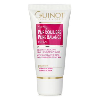 Guinot Pure Balance Cream - Daily Oil Control (For Combination or Oily Skin)