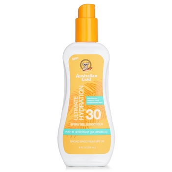 Australian Gold Spray Gel Sunscreen SPF 30 (Ultimate Hydration) (Exp. Date 01 Mar 2026)