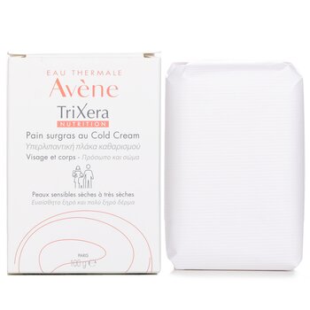 Avene TriXera Nutrition Cold Cream Ultra-Rich Face & Body Cleansing Bar - For Dry to Very Dry Sensitive Skin
