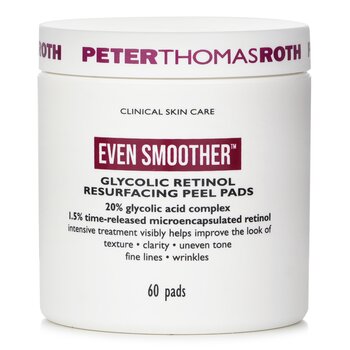 Peter Thomas Roth Even Smoother Glycolic Retinol Resurfacing Peel Pads