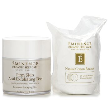 Firm Skin Acai Exfoliating Peel (with 35 Dual-Textured Cotton Rounds)