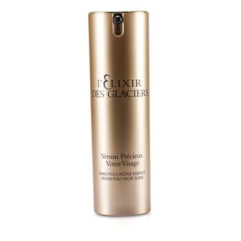Elixir Des Glaciers Serum Precieux Votre Visage - Swiss Poly-Active Essence (New Packing) (Unboxed)
