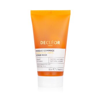 Green Mandarin Glow Scrub Mask