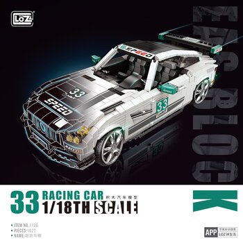 LOZ Creator - Supercar Building Bricks Set