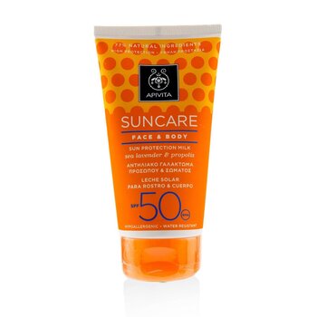 Suncare Face & Body Sun Protection Milk SPF 50 With Sea Lavender & Propolis (Exp. Date: 12/2019)